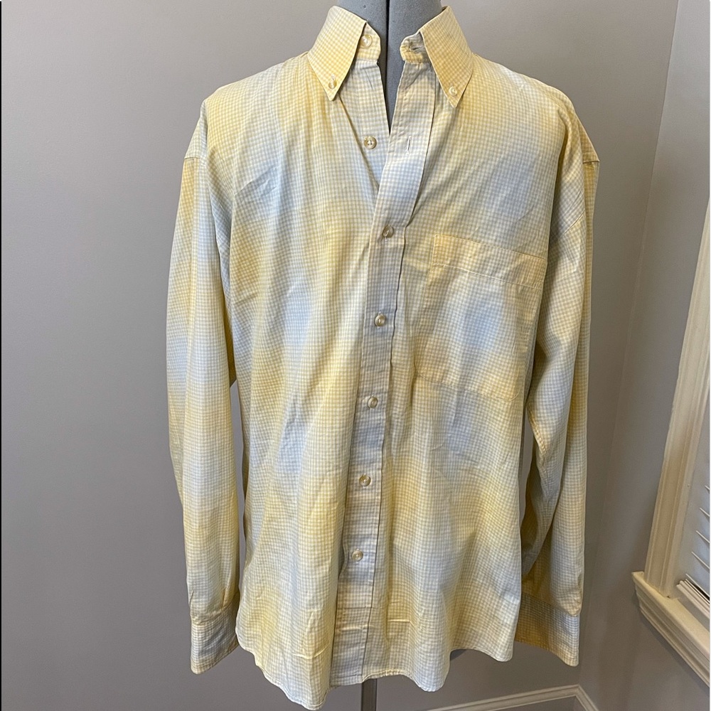 Burberry London men's long sleeve medium dress shirt